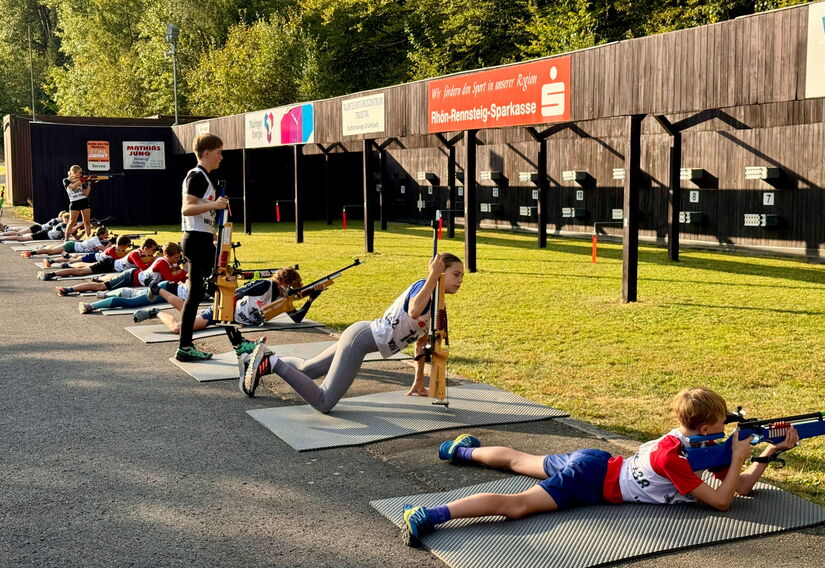 Biathlon-Training in Brottterode