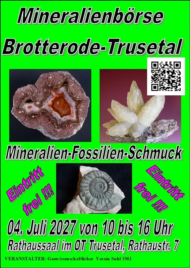 Flyer Mineralienbörse 2027
